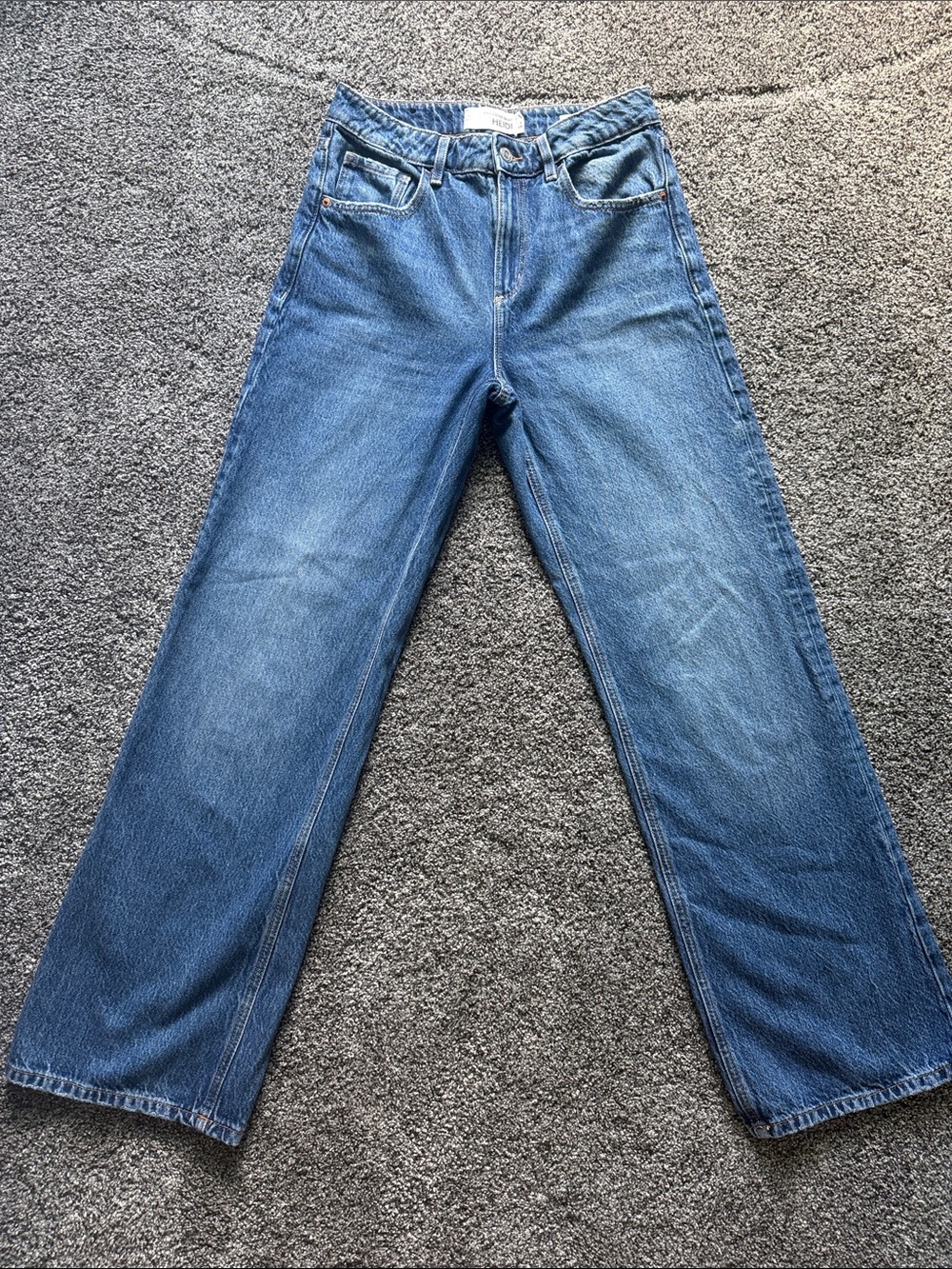 Dynamite Medium Wash Straight-Leg Jeans